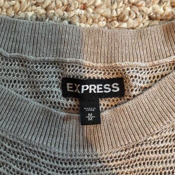 Mesh dolman style sweater - Picture 2 of 3